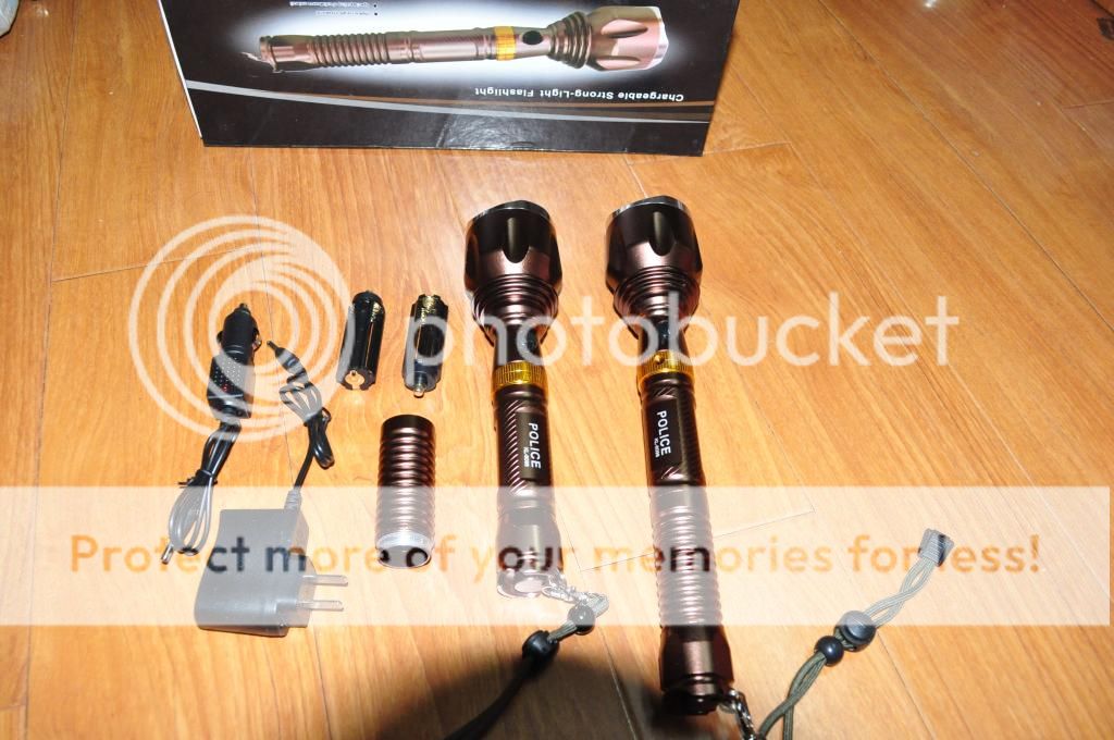 Đèn pin siêu sáng, đèn Q5, T6, đèn pin dài giá rẻ nhất toàn quốc - 9